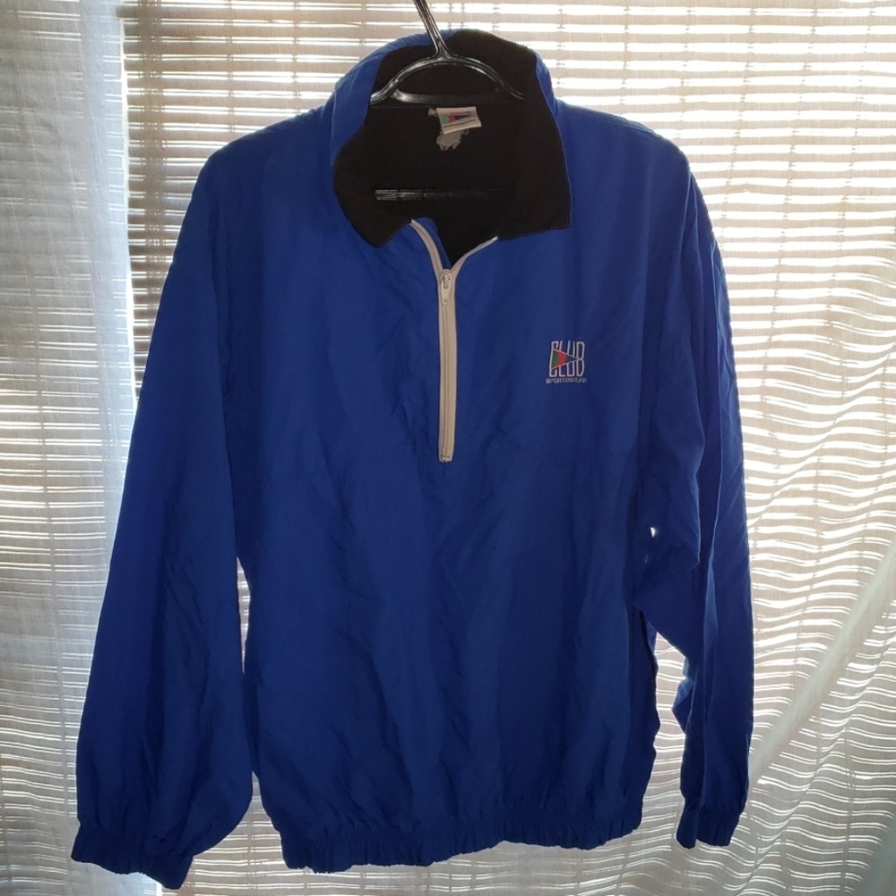 MEN'S VINTAGE CLUB SPORTSWEAR WINDBREAKER XL